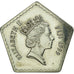 Coin, Fiji, Elizabeth II, 5 Dollars, 1999, AU(55-58), Silver, KM:80