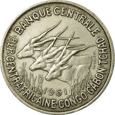 Coin, EQUATORIAL AFRICAN STATES, 50 Francs, 1961, Paris, EF(40-45)
