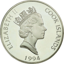 Coin, Cook Islands, Elizabeth II, 10 Dollars, 1994, Franklin Mint, USA