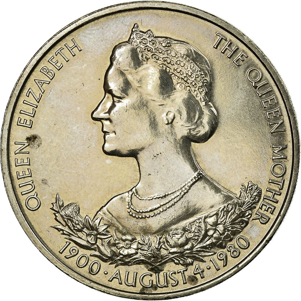 Munten, Guernsey, Elizabeth II, 25 Pence, 1980, PR, Copper-nickel, KM:35