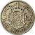 Moeda, Grã-Bretanha, Elizabeth II, 1/2 Crown, 1957, VF(20-25), Cobre-níquel