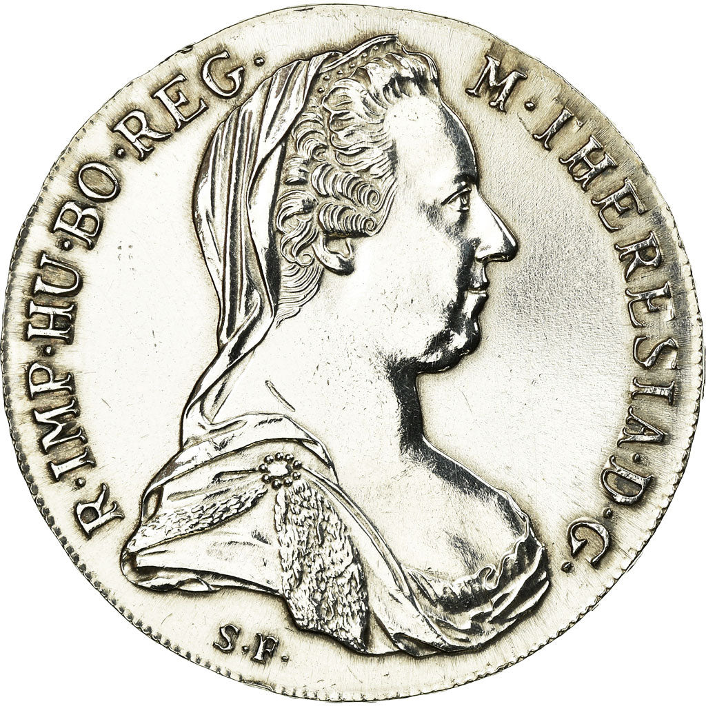 Coin, Austria, Joseph II, Thaler, 1780, Official restrike, MS(63), Silver, KM:T1