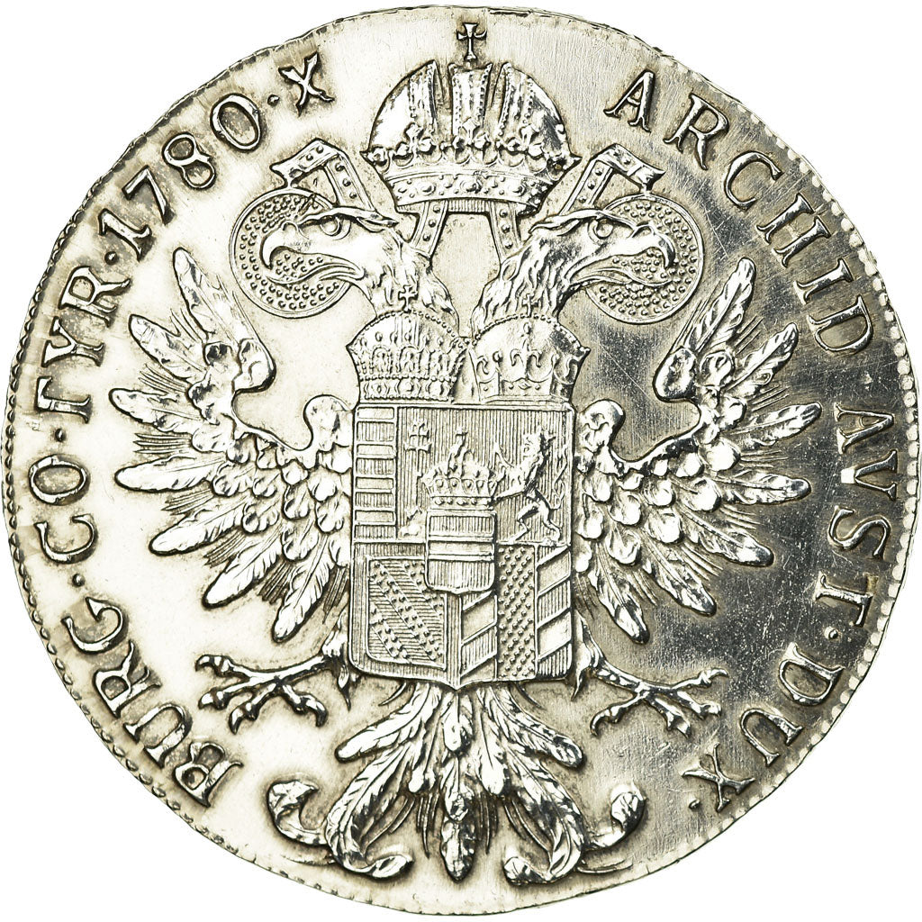 Coin, Austria, Joseph II, Thaler, 1780, Official restrike, MS(63), Silver, KM:T1