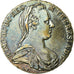 Coin, Austria, Joseph II, Thaler, 1780, Official restrike, AU(55-58), Silver