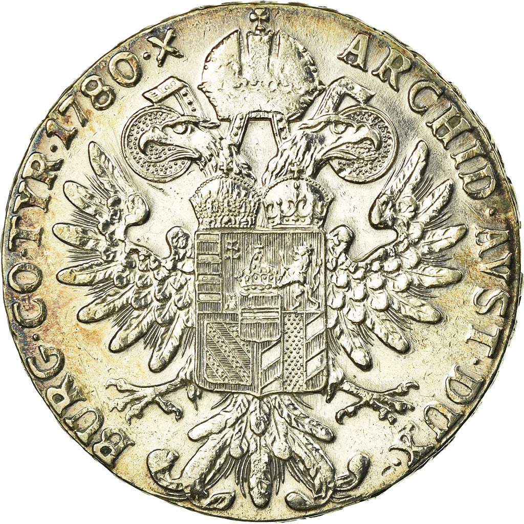 Coin, Austria, Joseph II, Thaler, 1780, Official restrike, AU(55-58), Silver