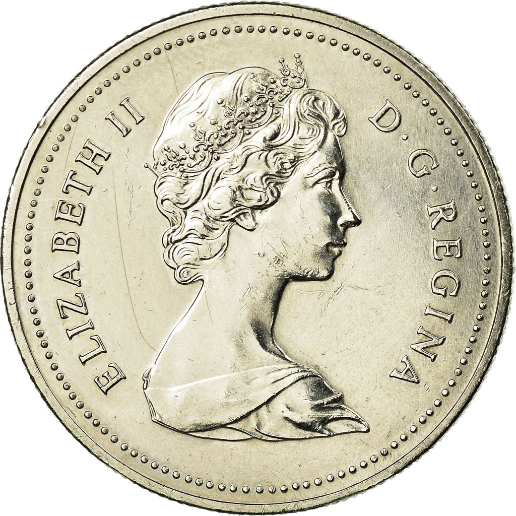 Coin, Canada, Elizabeth II, Dollar, 1980, Royal Canadian Mint, Ottawa