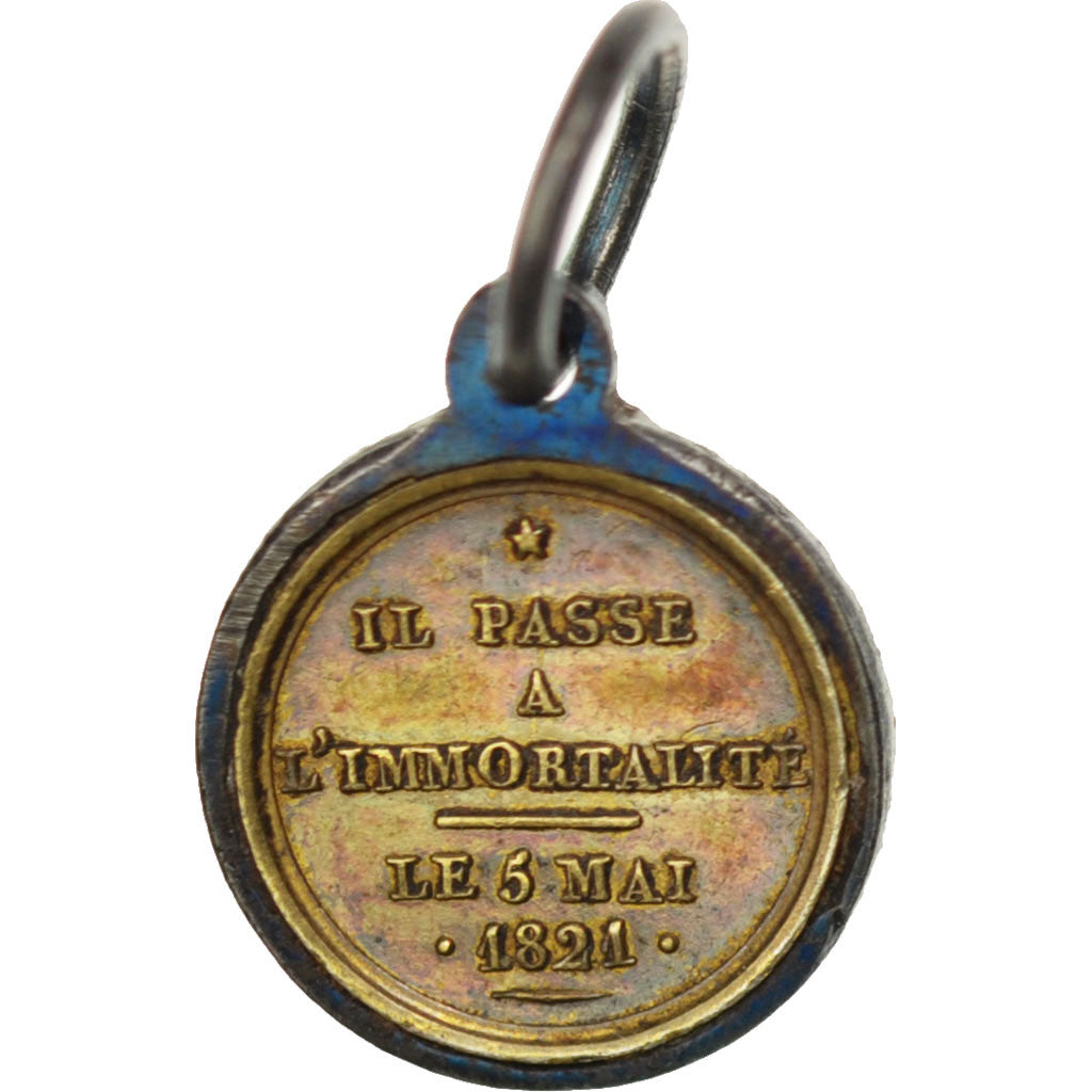 FRANCE, History, Louis XVIII, Medal, MS(65-70), Brass, 0.60