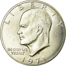 Coin, United States, Eisenhower Dollar, Dollar, 1971, U.S. Mint, San Francisco