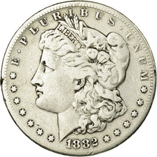 Coin, United States, Morgan Dollar, Dollar, 1882, U.S. Mint, San Francisco