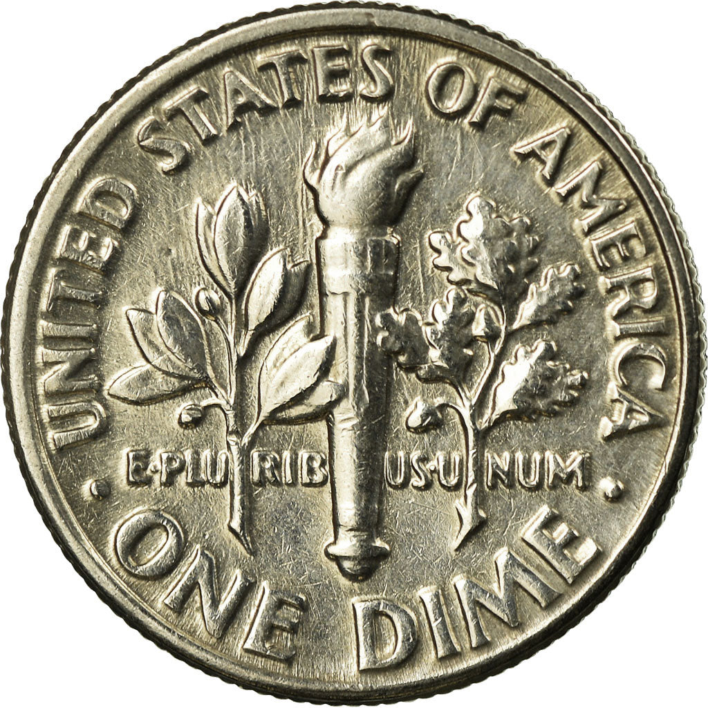 Monnaie, États-Unis, Roosevelt Dime, Dime, 1991, U.S. Mint, Philadelphie, TTB