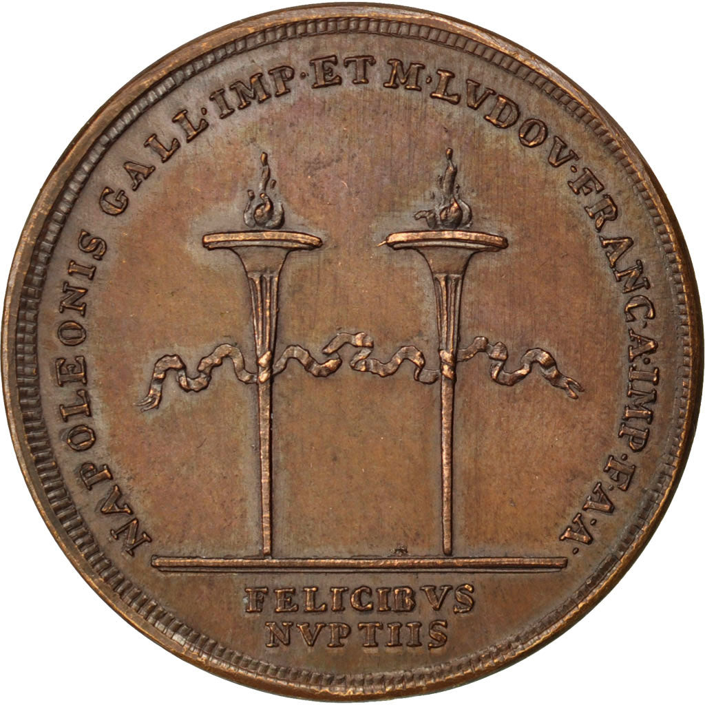 Napoléon Ier, Mariage à Vienne avec Marie-Louise, Copie, Jeton