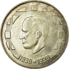 Coin, Belgium, 500 Francs, 500 Frank, 1990, Brussels, EF(40-45), Silver, KM:178