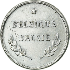 Moneta, Belgio, 2 Francs, 2 Frank, 1944, MB+, Acciaio ricoperto in zinco, KM:133
