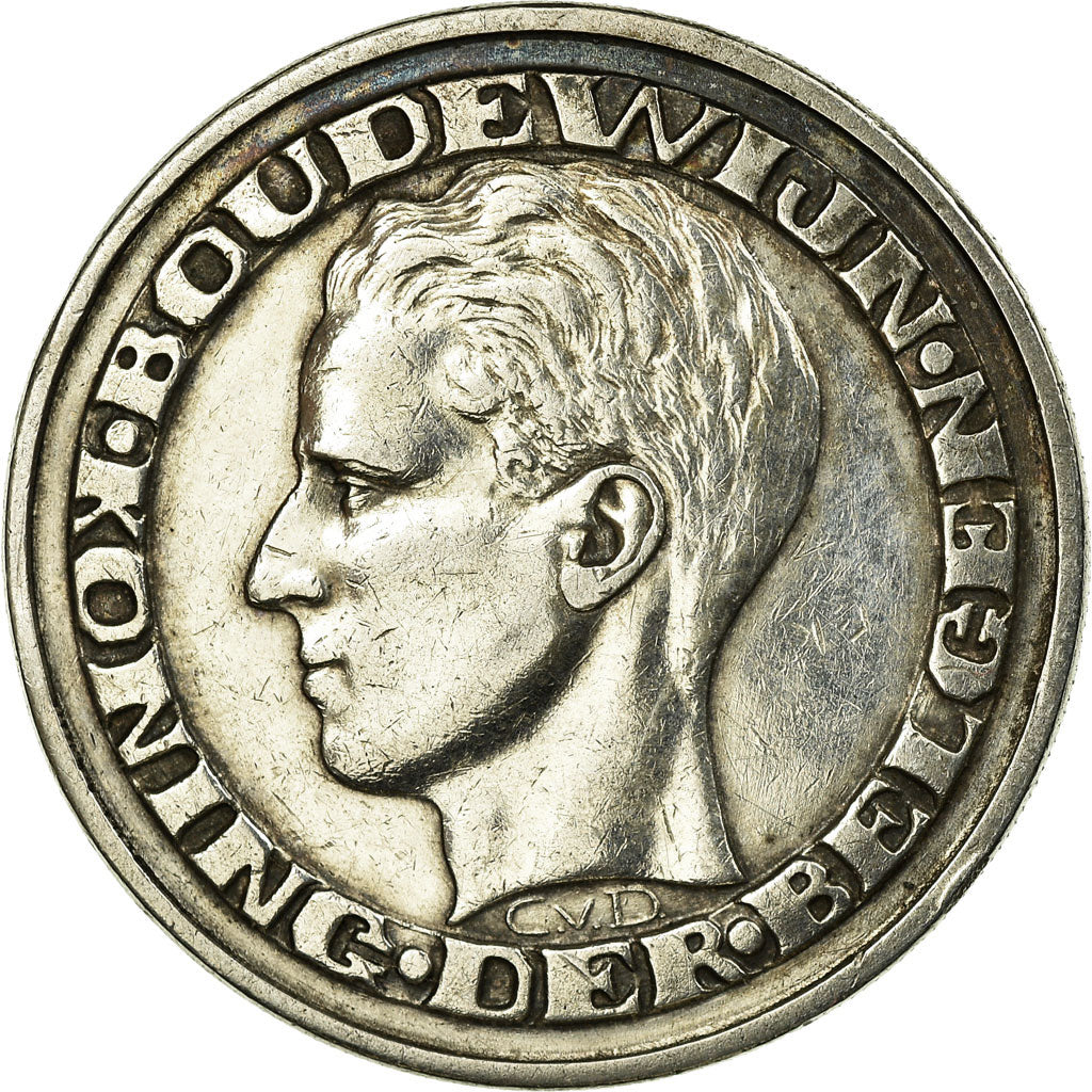 Coin, Belgium, 50 Francs, 50 Frank, 1958, Brussels, AU(55-58), Silver, KM:150.1