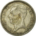 Munten, België, 20 Francs, 20 Frank, 1934, FR, Zilver, KM:104.1