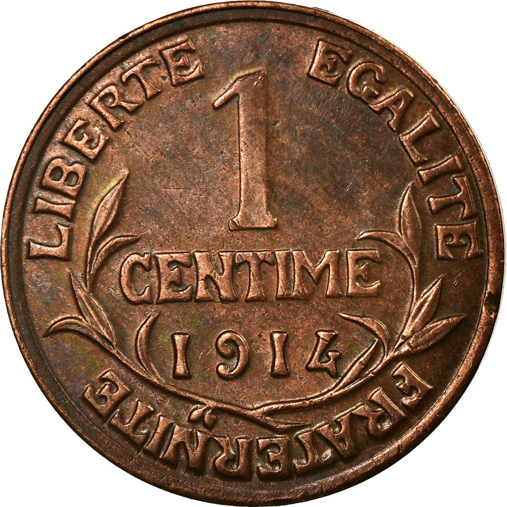 Coin, France, Dupuis, Centime, 1914, Paris, VF(30-35), Bronze, KM:840