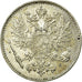 Coin, Finland, Nicholas II, 50 Penniä, 1915, AU(55-58), Silver, KM:2.2