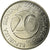 Moneta, Słowenia, 20 Tolarjev, 2006, Kremnica, AU(55-58), Miedź-Nikiel, KM:51