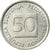 Coin, Slovenia, 50 Stotinov, 1996, AU(55-58), Aluminum, KM:3