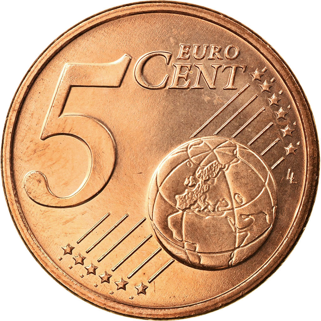 Malta, 5 Euro Cent, 2008, MS(65-70), Copper Plated Steel, KM:127