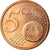 Malta, 5 Euro Cent, 2008, STGL, Copper Plated Steel, KM:127