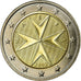 Malte, 2 Euro, 2008, TTB, Bi-Metallic, KM:132