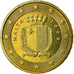Malta, 10 Euro Cent, 2008, MS(65-70), Latão, KM:128