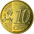 Malta, 10 Euro Cent, 2008, MS(65-70), Latão, KM:128
