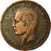 Coin, Greece, George I, 10 Lepta, 1882, VF(30-35), Copper, KM:55