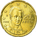 Grecja, 20 Euro Cent, 2006, Athens, EF(40-45), Mosiądz, KM:185