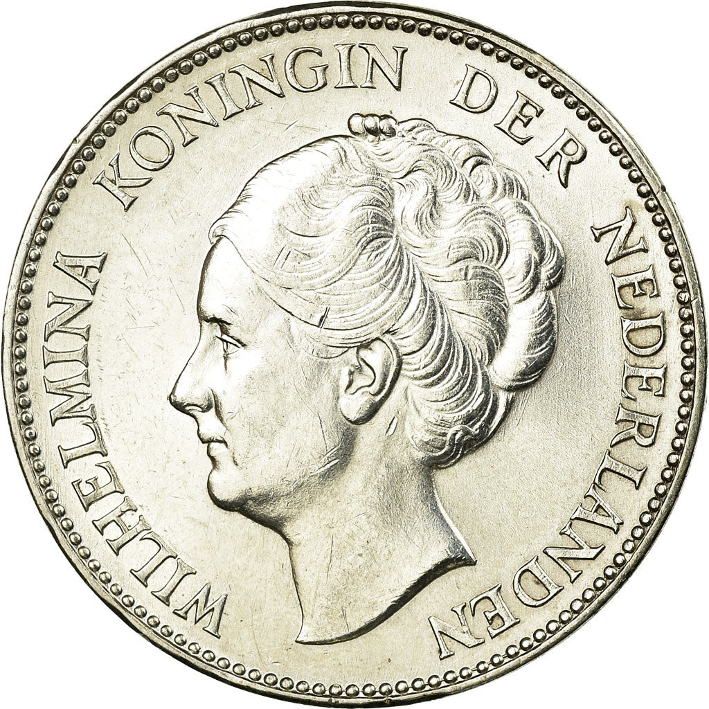 Coin, Netherlands, Wilhelmina I, Gulden, 1940, EF(40-45), Silver, KM:161.1