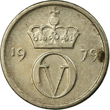 Coin, Norway, Olav V, 10 Öre, 1979, VF(30-35), Copper-nickel, KM:416