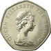 Coin, Jersey, Elizabeth II, 50 New Pence, 1980, EF(40-45), Copper-nickel, KM:34
