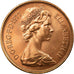 Coin, Great Britain, Elizabeth II, 2 New Pence, 1977, AU(55-58), Bronze, KM:916