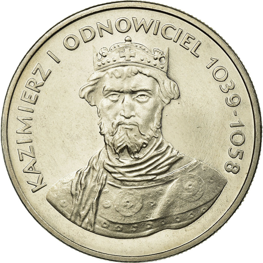 Coin, Poland, 50 Zlotych, 1980, Warsaw, EF(40-45), Copper-nickel, KM:117