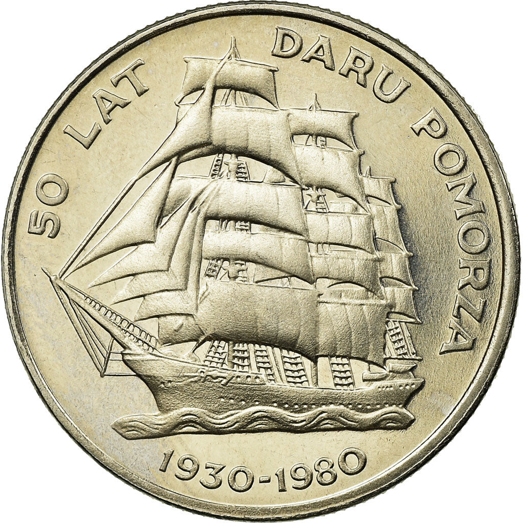 Monnaie, Pologne, 20 Zlotych, 1980, Warsaw, TTB, Copper-nickel, KM:112