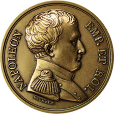 FRANCE, History, First French Empire, Medal, MS(65-70), Bronze, 41
