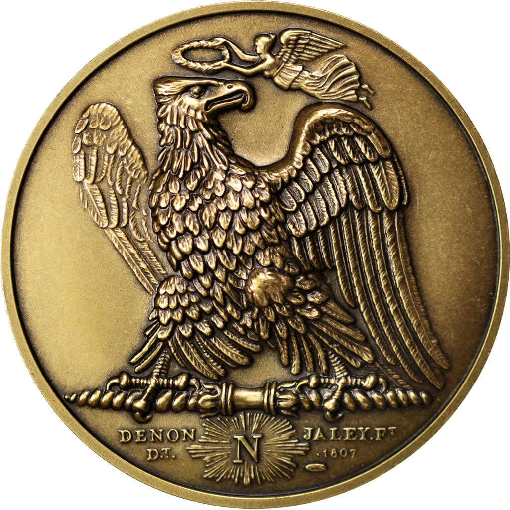 FRANCE, History, First French Empire, Medal, MS(65-70), Bronze, 41
