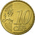 Coin, Cyprus, 10 Euro Cent, 2008, AU(55-58), Brass, KM:81
