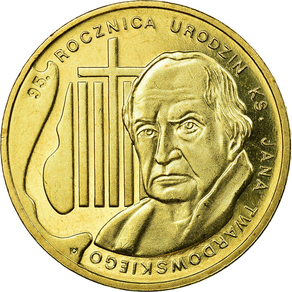 Coin, Poland, 2 Zlote, 2010, Warsaw, MS(63), Brass, KM:730