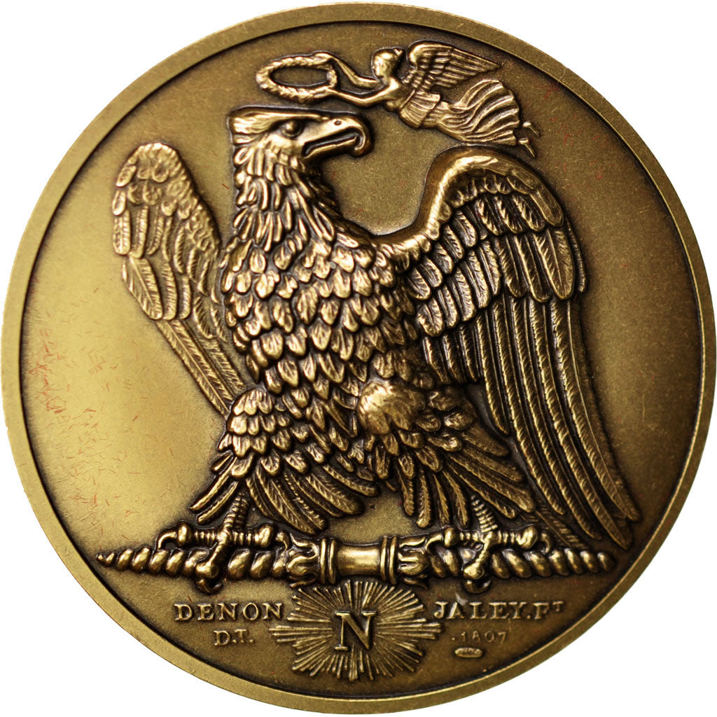 FRANCE, History, First French Empire, Medal, MS(65-70), Andrieu, Bronze, 41,...
