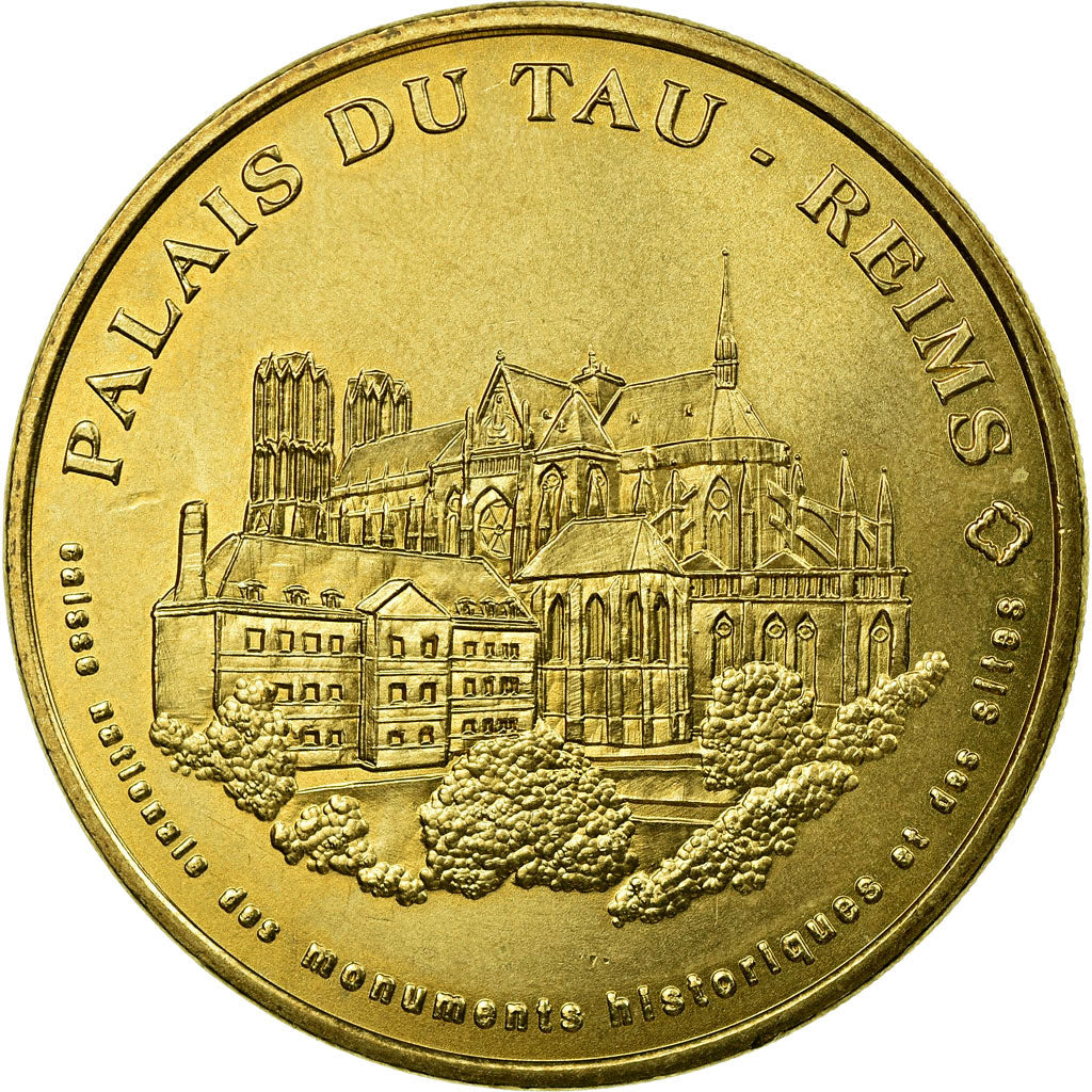 Frankreich, Token, Tourist Token, 51/ Palais du Tau - Reims, Arts & Culture