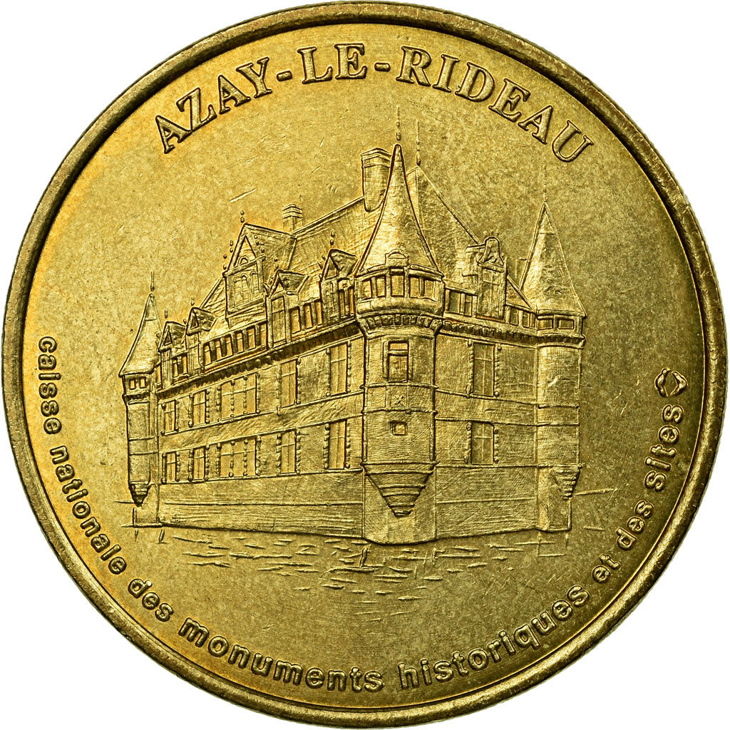 France, Jeton, Tourist Token, Azay-le-Rideau -  Château n°1, Arts & Culture