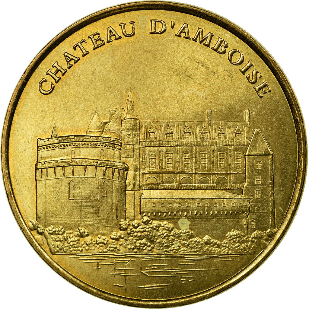 France, Token, Tourist Token, Amboise - Le château - face simple, Arts &