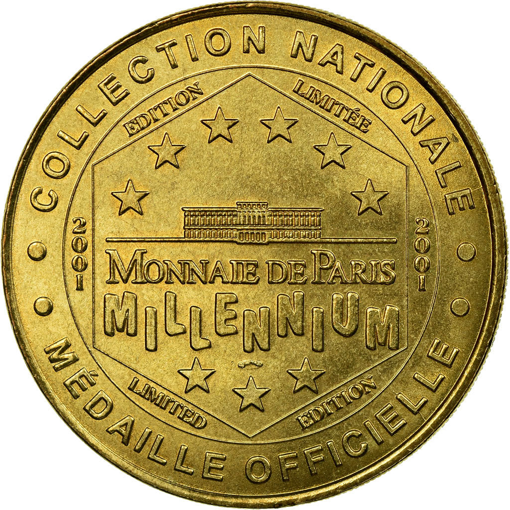 France, Token, Tourist Token, Amboise - Le château - face simple, Arts &