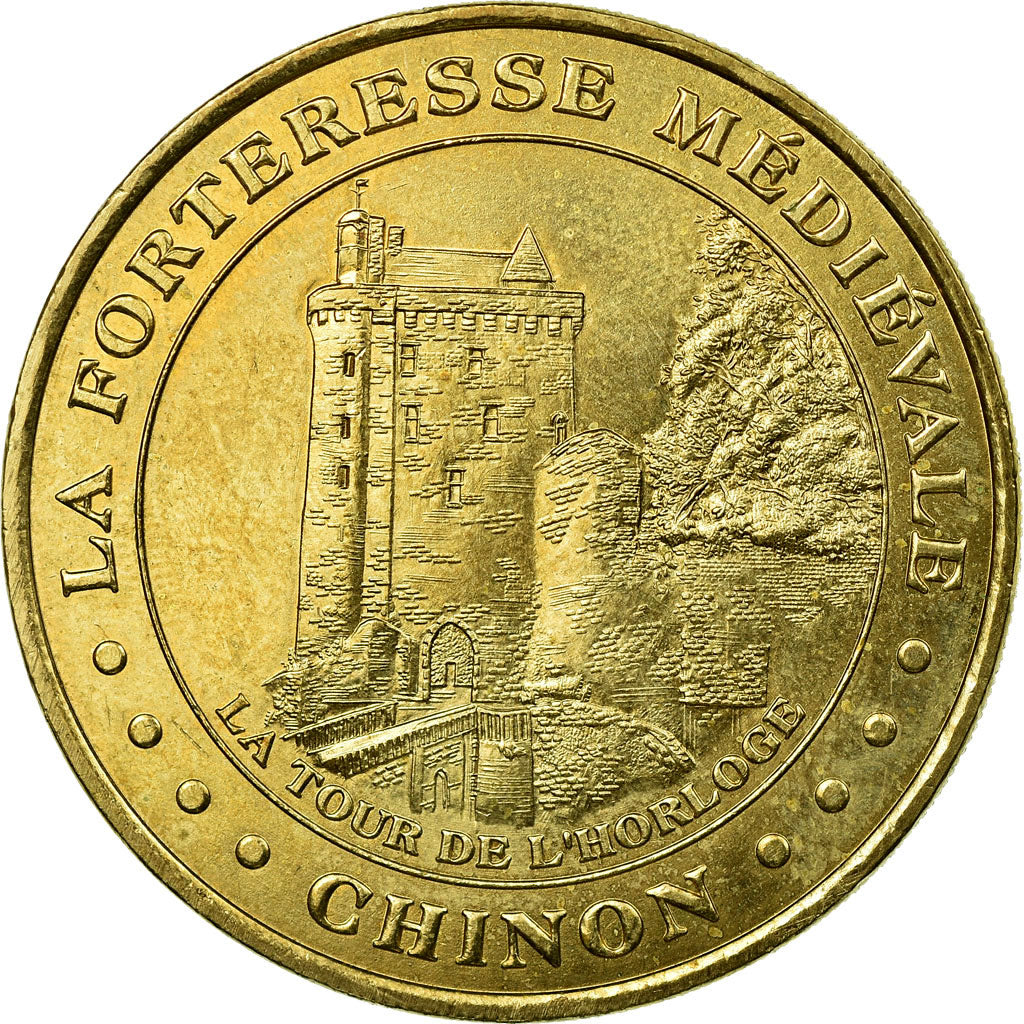 Francia, Token, Tourist Token, Chinon - Forteresse médiévale - Tour de