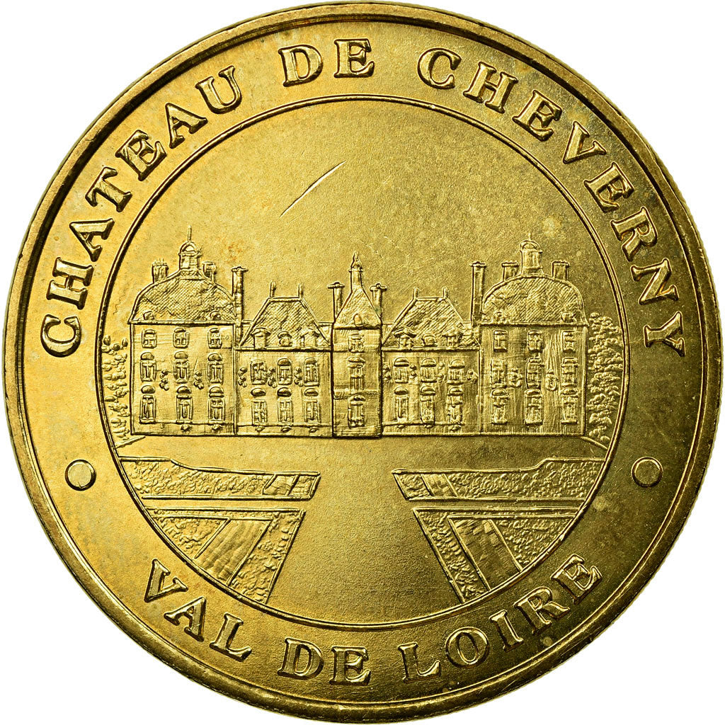 France, Jeton, Tourist Token, Château de Cheverny, Val de Loire, Arts &