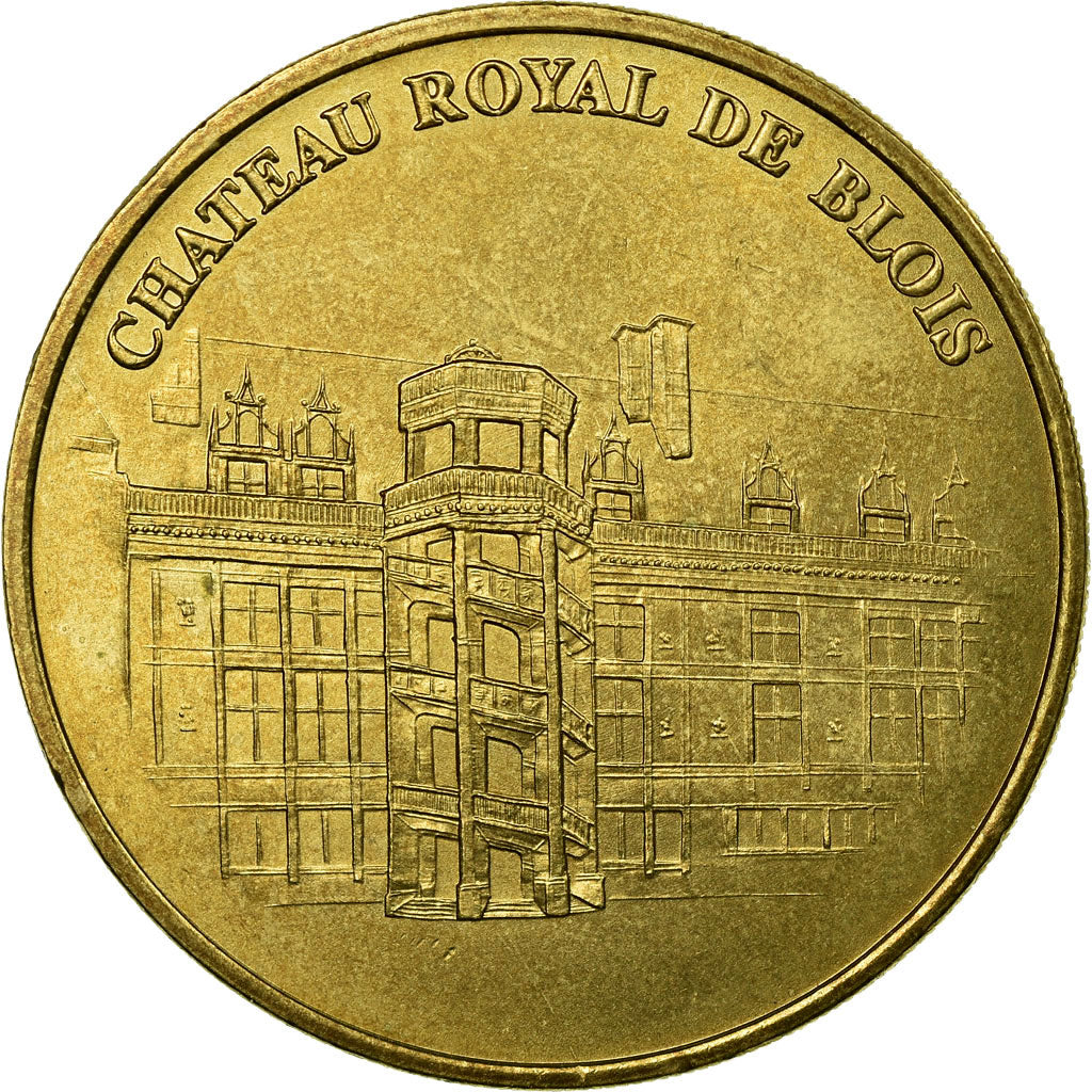 Francia, Token, Tourist Token, Blois - Château royal - face simple, Arts &