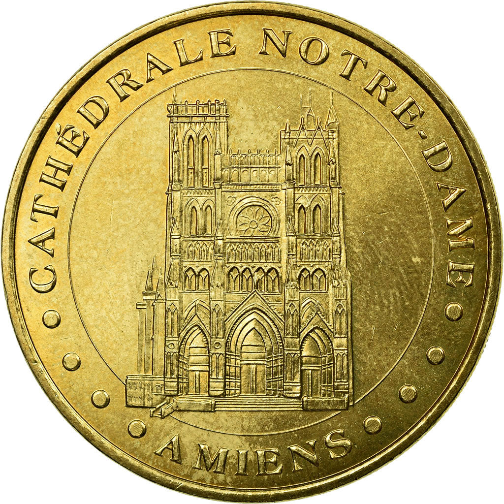 France, Jeton, Tourist Token, Amiens -  Cathédrale n°1, Arts & Culture, 2006