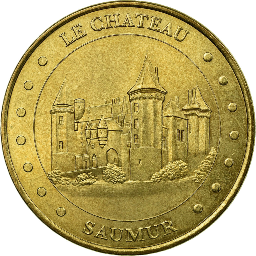 Frankreich, Token, Tourist Token, Saumur - Le château n° 2, Arts & Culture